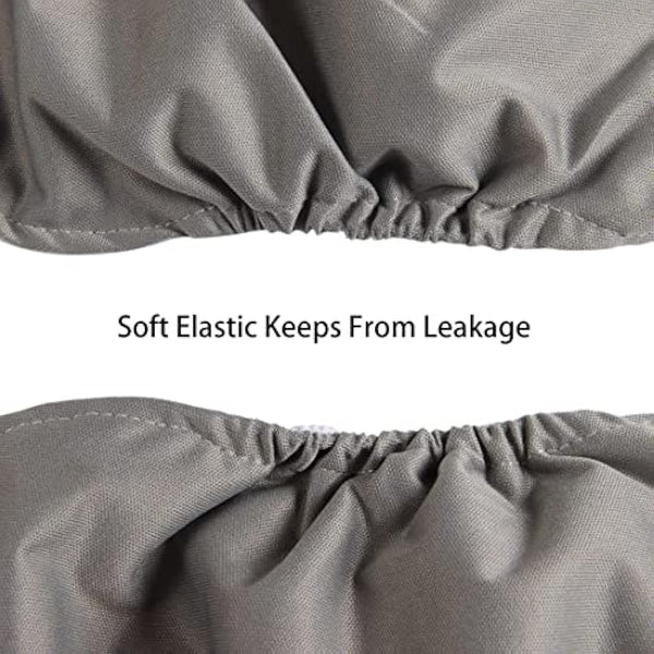 LeerKing Leakproof Dog Diapers 3 Pack Reusable Male Dog Belly Bands Nappies for Incontinence, XXXL