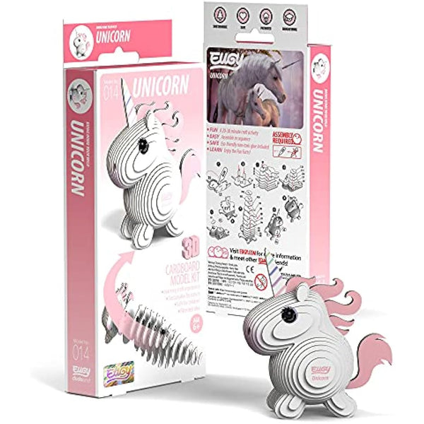 EUGY 3D Unicorn Model, Craft Kit