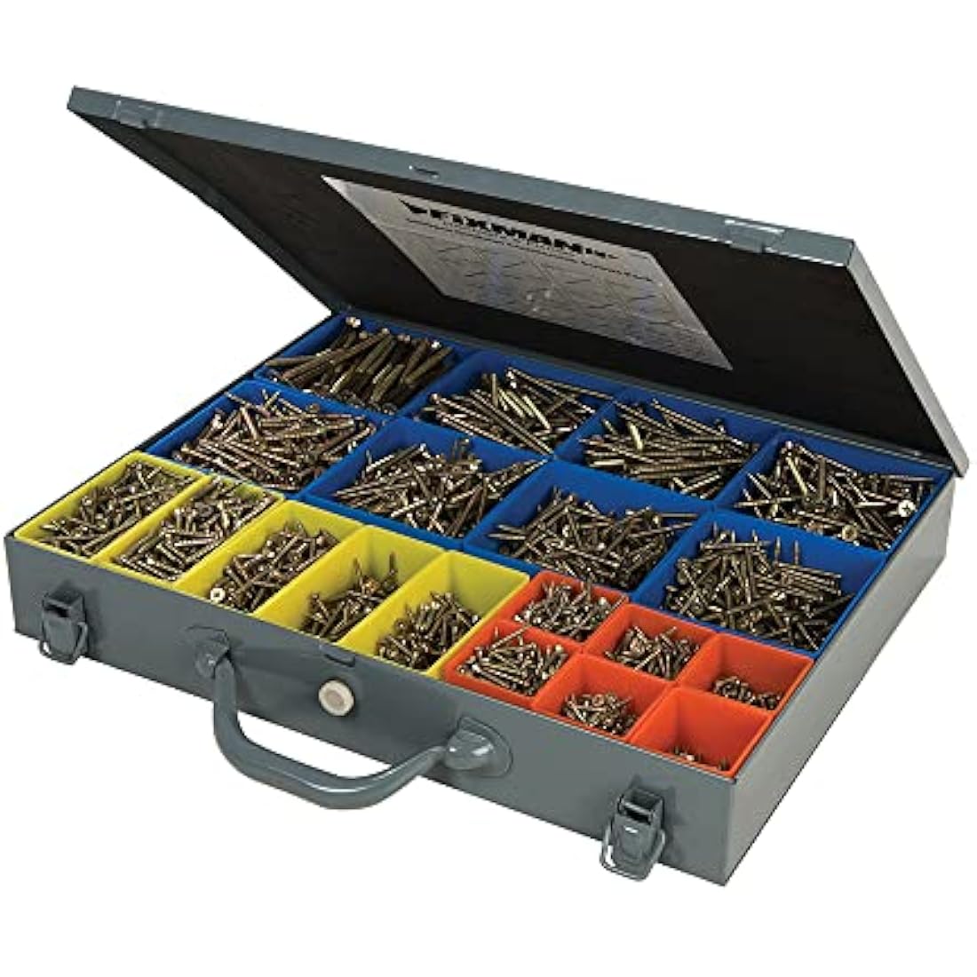 Fixman 640485 Goldstar Countersink Screws Pack 3400pce , Grey