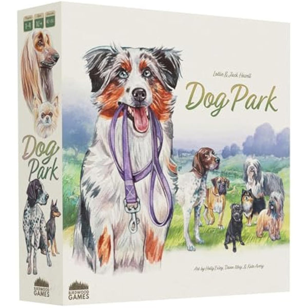 Dog Park, The Fun Strategy Board Game by Birdwood Games for Family Night, Perfect for Dog Lovers, Kids & Adults, for 1-4 Players, Ages 10+