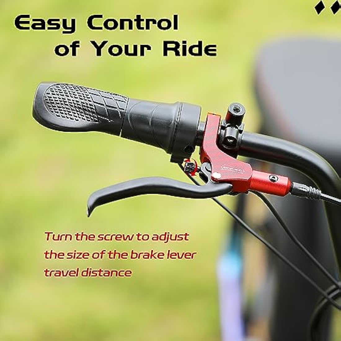 DYISLAND E-Bike Hydraulic Disc Brake Set 4-Pistons/2-Pistons, 2-PIN/3-PIN Pre-Bled with Mineral Oil Brakes Kit，Front and Rear Set，with 180mm 2.3mm Thick Rotors