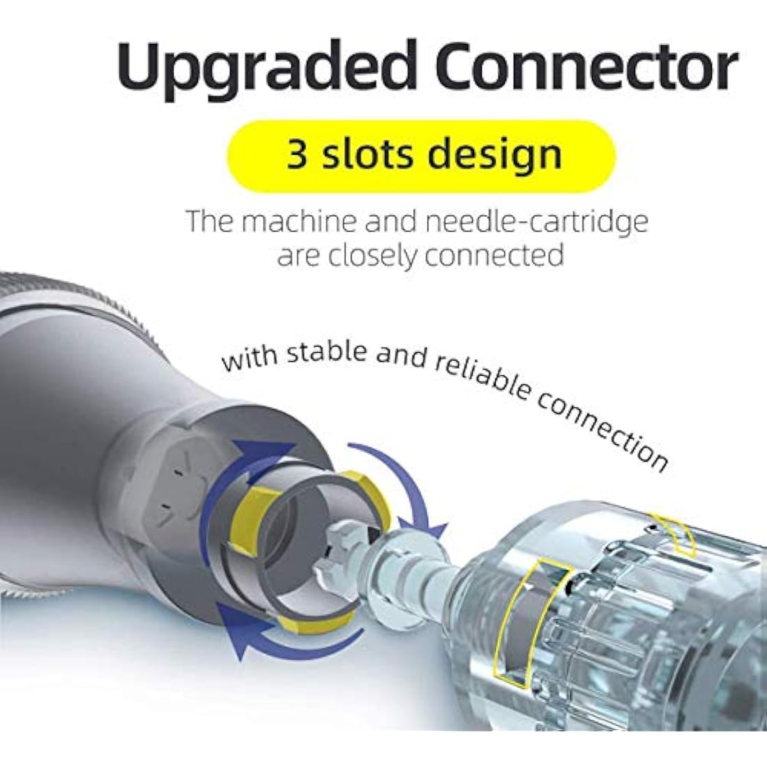 Dr. Pen Ultima M8 Microneedling Pen Original Replacement Cartridges 24 Pins, Compatible with Dr. Pen M7S and Angel Kiss M8 PRO Derma Pen, for Face Body Skin, 10 pcs/Pack