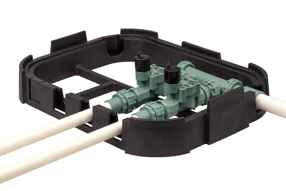 Orbit WaterMaster Preassembled Manifold with Easy Wire 2 valves Single green