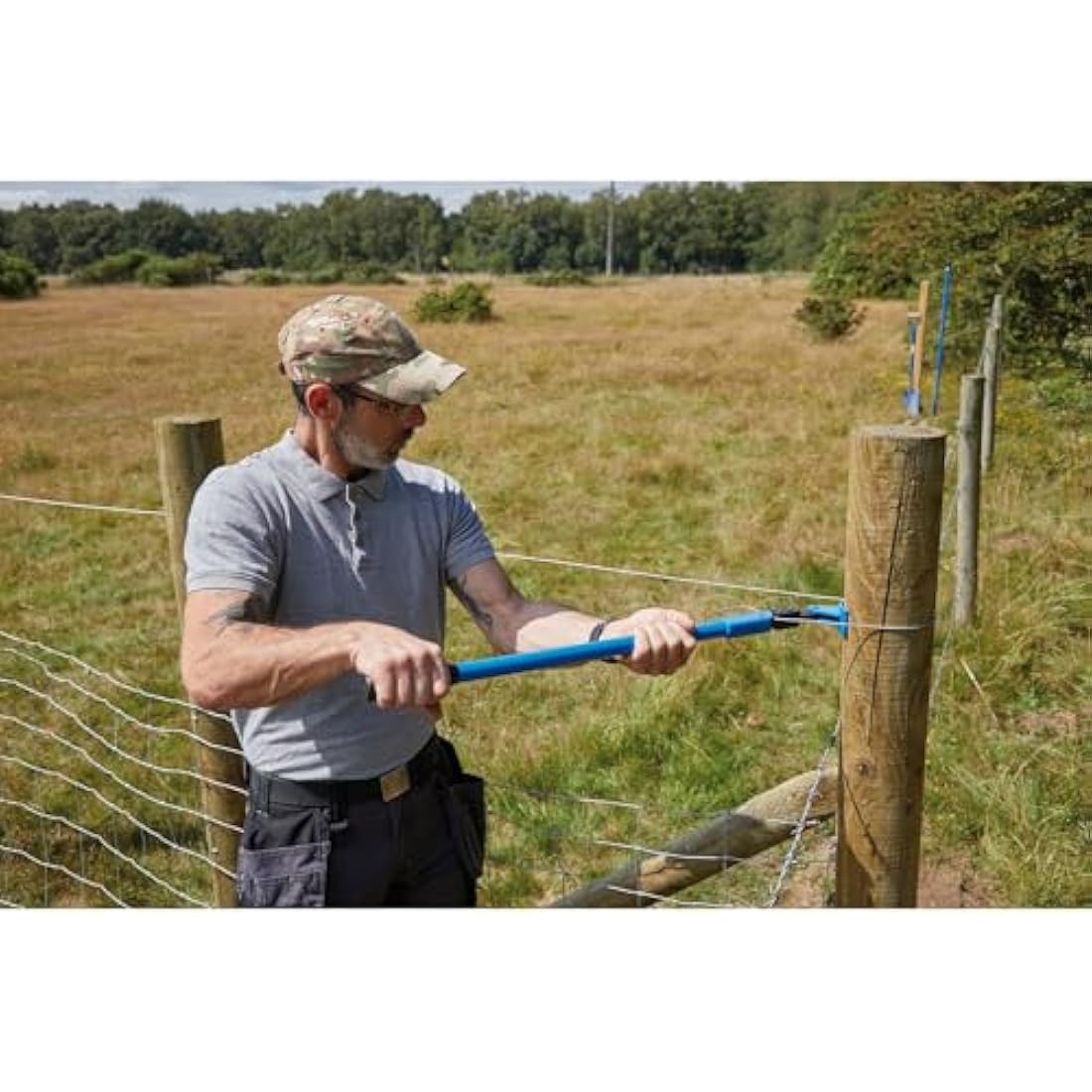 Draper Expert 760mm Fence Wire Tensioning Tool |Gardening Fencing Hand Tool | 4mm Diameter Wire Tension Capacity | Barbed Wire Compatible | 57547