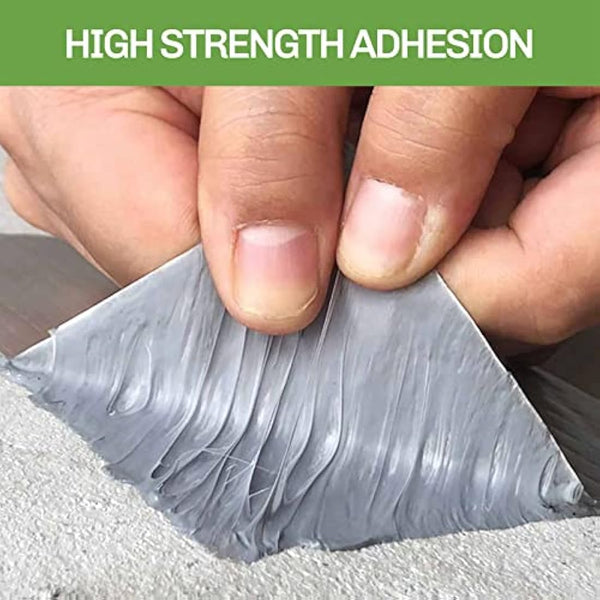 LitOrange 4" Width x 16 ft Waterproof Patch Seal Butyl RV Rubber Roof Flashing Tape for Wall Pipe Chimney Roof Boat Repair Sealant Caulking Strong Adhesive