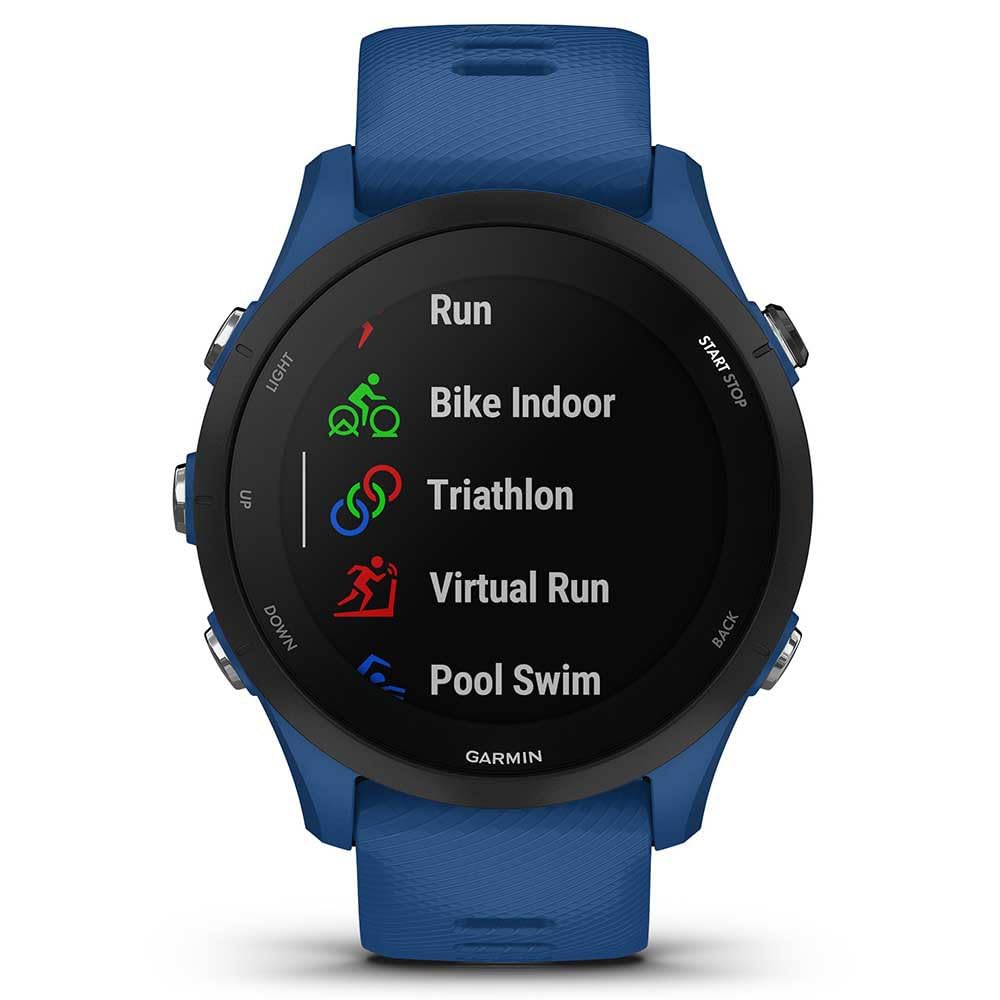 Garmin Forerunner 255 GPS 46mm Running Smartwatch, Lightweight, Advanced Training & Insights, Safety & Tracking Features, up to 14 days Battery Life, Tidal Blue