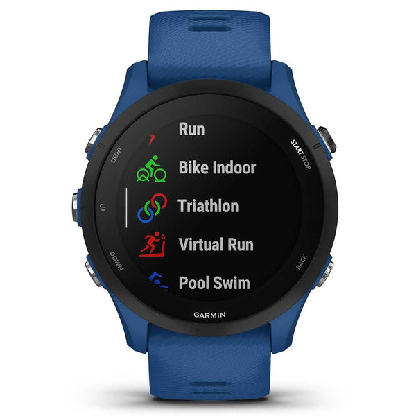 Garmin Forerunner 255 GPS 46mm Running Smartwatch, Lightweight, Advanced Training & Insights, Safety & Tracking Features, up to 14 days Battery Life, Tidal Blue