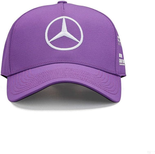 Mercedes AMG Petronas Formula One Team - Official Formula 1 Merchandise - Lewis Hamilton 2022 Team Cap - Purple - One Size