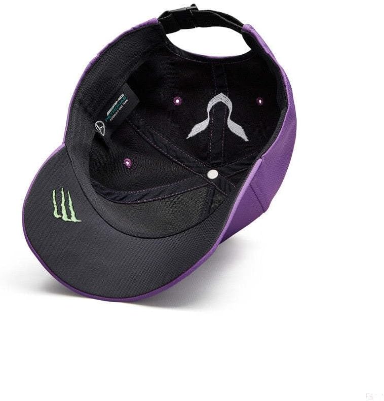 Mercedes AMG Petronas Formula One Team - Official Formula 1 Merchandise - Lewis Hamilton 2022 Team Cap - Purple - One Size