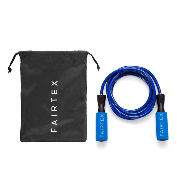 Fairtex ROPE3 Ball Bearing Muay Thai Jump Rope (Blue)