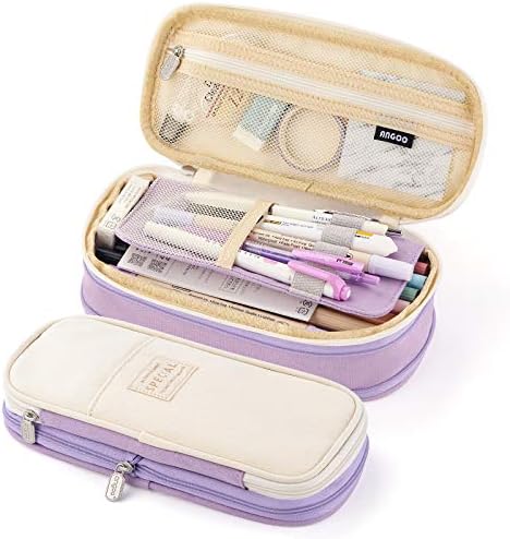 EASTHILL Big Capacity Pencil Pen Case Office College School Large Storage High Capacity Bag Pouch Holder Box Organizer