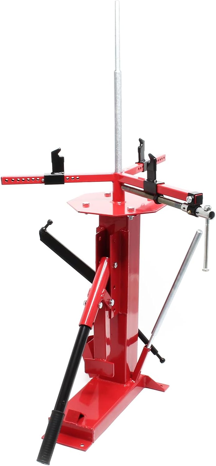 WilTec Universal Manual Tyre Changer for Tyres with a Size of up to 21 Inches Tool Changer Machine