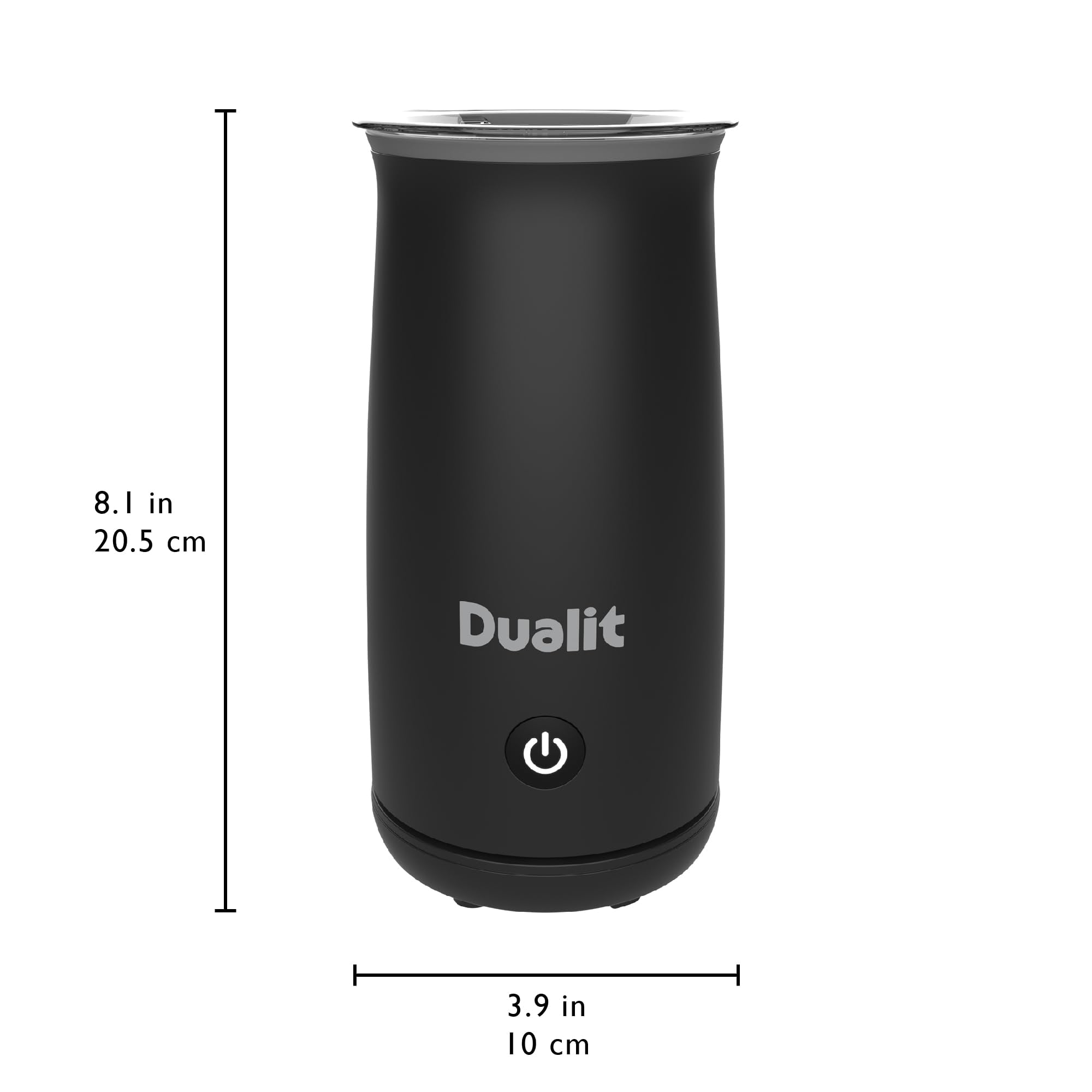 Dualit Hot Chocolate Maker & Milk Frother - 340ml Capacity - Ideal for Flat Whites, hot Chocolates, cappuccinos Lattes and More - One Touch Operation