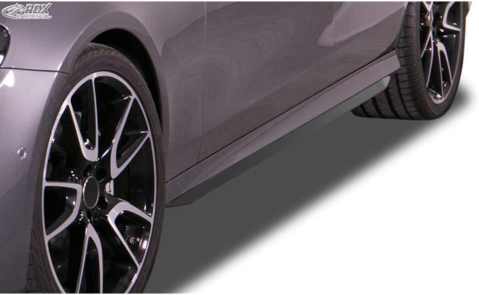 RDX Racedesign Side skirts compatible with Mercedes E-Class AMG-Line & E43 AMG W213/S213 2016-2020 'Slim' (ABS)