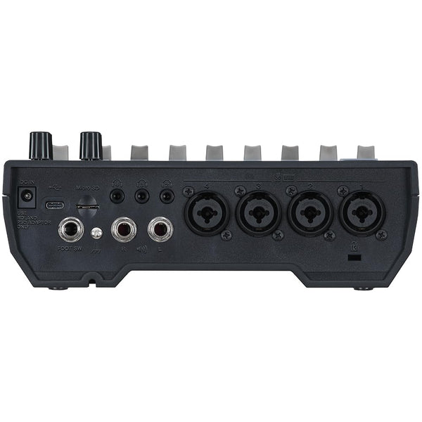 BOSS Gigcaster 8 | 8-Channel Audio Streaming Mixer with Direct Guitar/Bass Input | 4 XLR/TRS Combo Inputs | Built-In Stereo Mic | 8 SFX Pads | 20x14 USB Audio Interface | Onboard Recording | Bluetooth