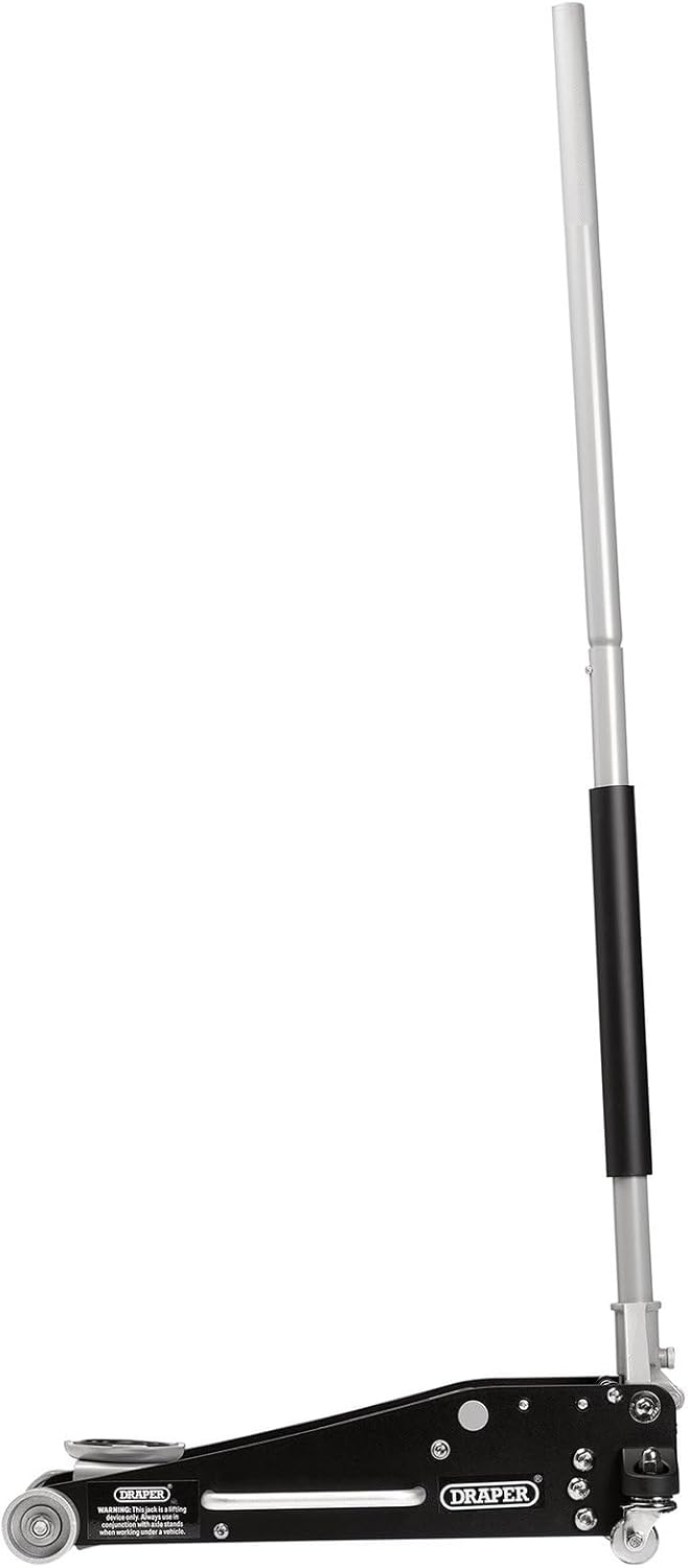 Draper 13929 Aluminium and Steel Racing Trolley Jack, 2.5 Tonne