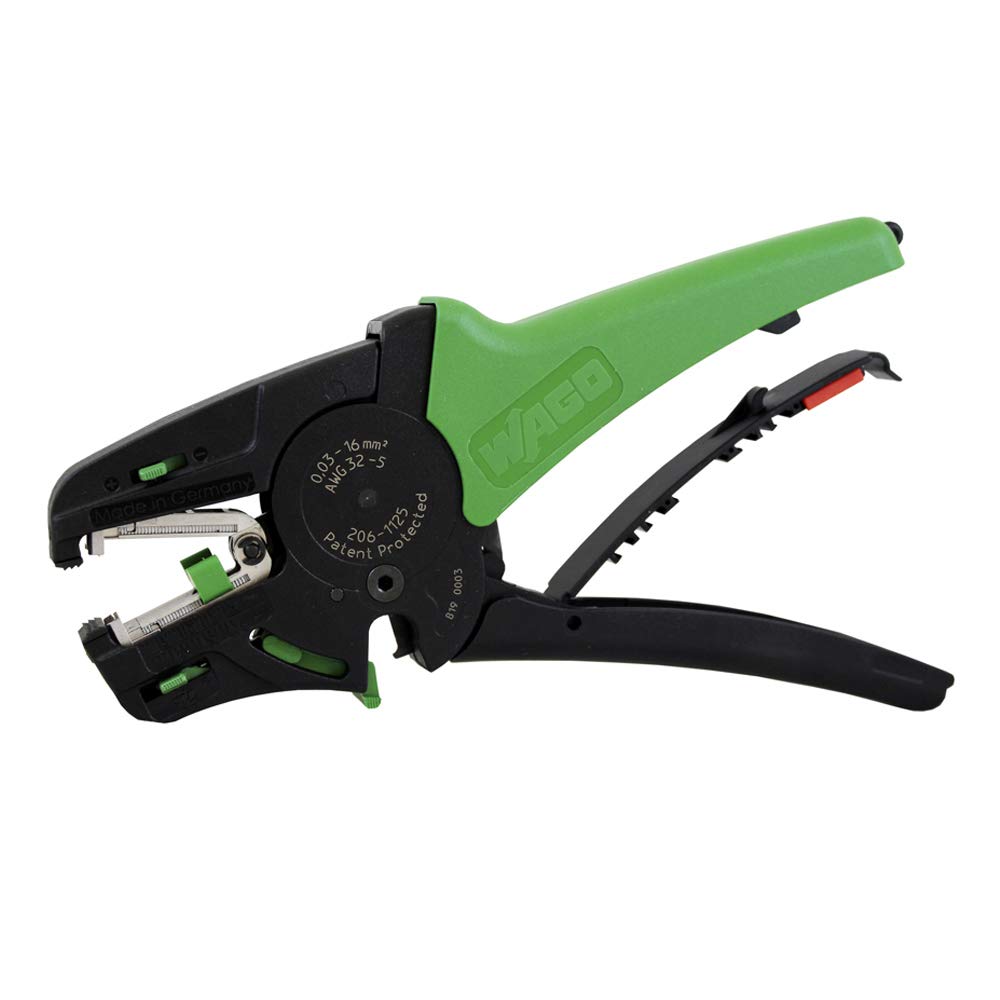 WAGO Wire stripper “Quickstrip Vario”; 0.03 mm² …16 mm²; with wire cutter, 206-1125
