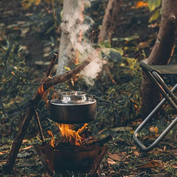 Fire Maple Antarcti Pot Kettle Series | Portable Durable Bushcraft Gear | SUS304 Stainless Steel (Antarcti 1.5L Kettle)