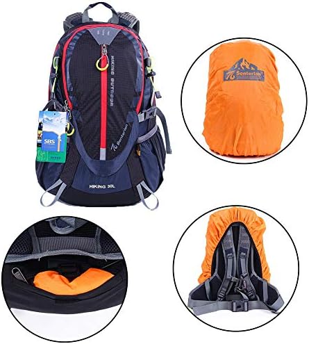 EGOGO 30L Outdoor Cycling Hiking Water-resistant Backpack Running Camping Daypack with Rain Cover S2310