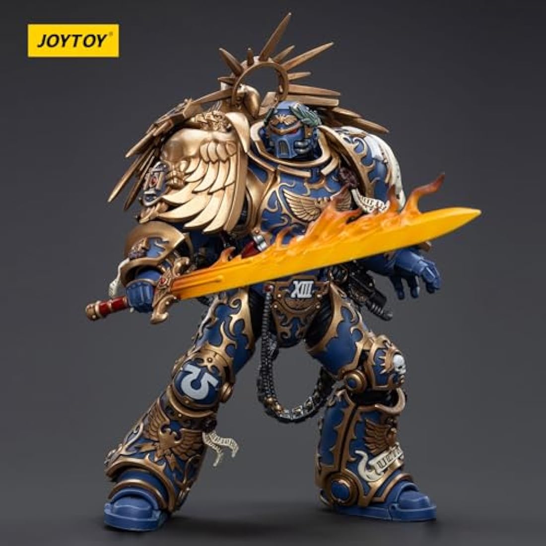 JOYTOY JT6342 Warhammer 40K The Ultramarines, Ultramarines Primarch Roboute Guilliman 1/18 Action Figures model