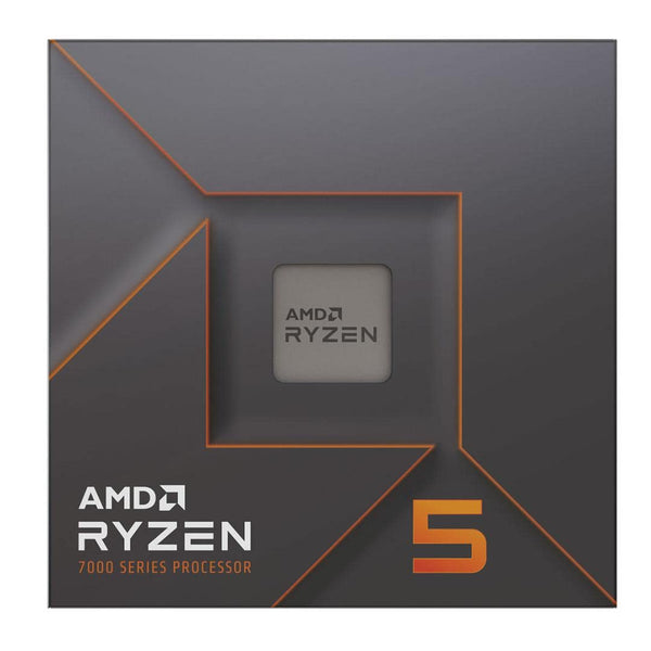 AMD Ryzensets 5 7600X Processor (integrated radeon graphics, 6 cores/12 threads, 105W TDP, AM5 socket, 38MB cache, up to 5.3 GHz max boost, no cooler)