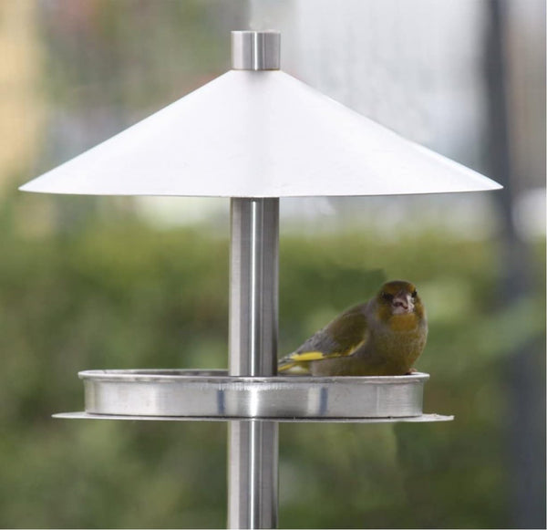 Habau 1772 Stainless Steel Metal Feeder with Stand