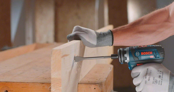 Bosch Professional 12V System Cordless Drill Driver GSR 12V-15 FC (2x battery GBA 12V 2.0Ah, Charger GAL 12V-40, 4x adapter (GFA 12-B, GFA 12-X, GFA 12-W, GFA 12-E, L-BOXX 102)