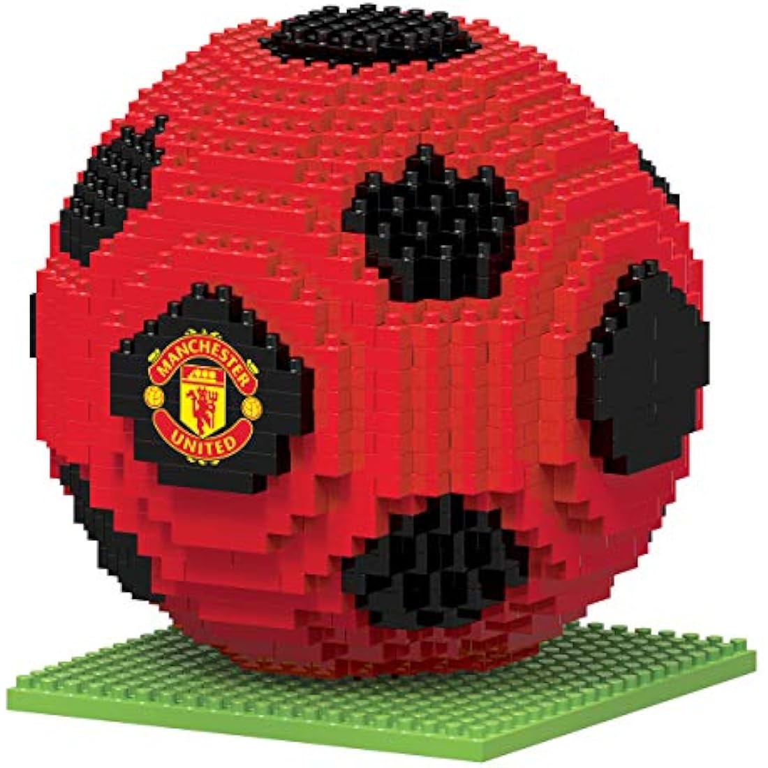 FOCO BRXLZ Manchester United FC Football Premier League Championship Logo Team Building Set 3D Construction Toy