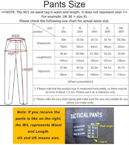 H Welt EU Mens Military Pants with Knee Pads for Strategy Game Airsoft Paintball Shooting Combat