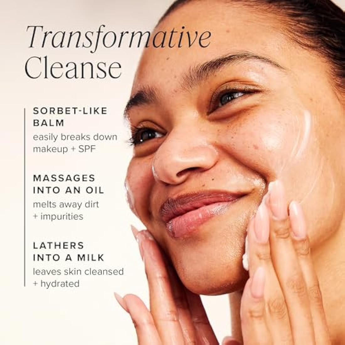 Farmacy Natural Cleansing Balm - Green Clean Makeup Remover Balm - Effortlessly Removes Makeup & SPF - 100ml Make up Cleansing Balm