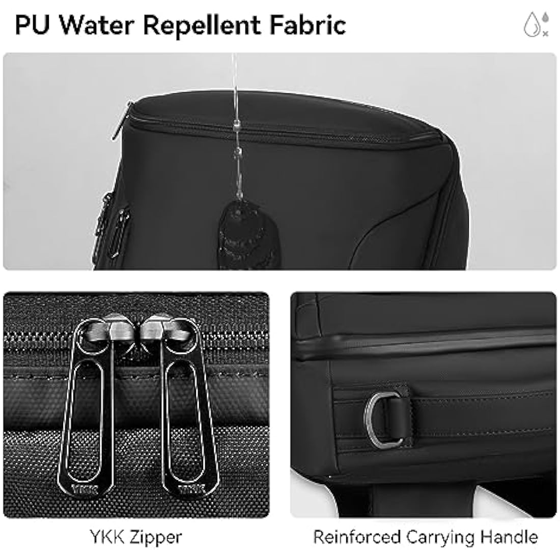 MARK RYDEN mens backpack Large Capacity waterproof laptop backpack business men with USB Charging Port for Official Travel Hiking Pack Fits Under 17.3 Inch Laptop