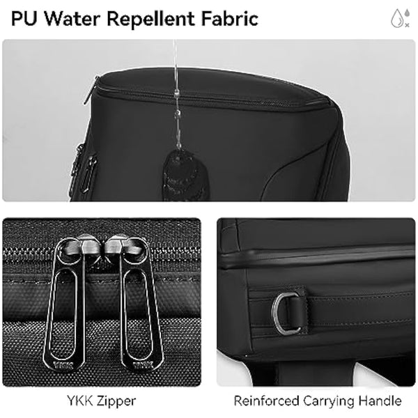 MARK RYDEN mens backpack Large Capacity waterproof laptop backpack business men with USB Charging Port for Official Travel Hiking Pack Fits Under 17.3 Inch Laptop