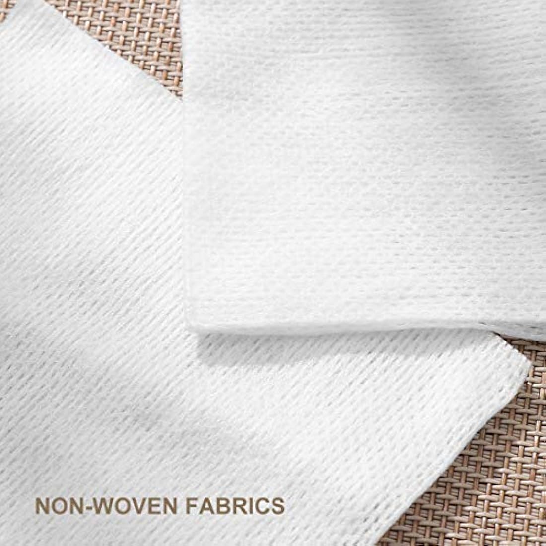 Healifty Sterile Gauze Pads Gauze Sponges Non Woven Gauze Pads for Wound Care Makeup Removal Nail Polish Removing 100pcs