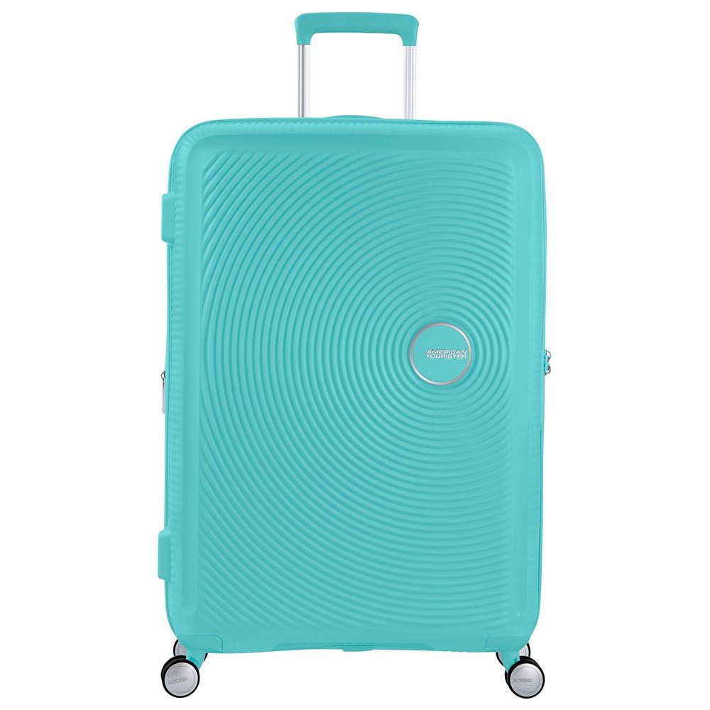 AMERICAN TOURISTER Soundbox - Spinner 67/24 Expandable Hand Luggage, 67 cm, 71.5 liters, Blue (Midnight Navy)