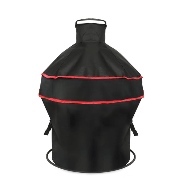 Grill Cover, 22 Inch BBQ Cover Fit Kamado Joe Junior Grill, Waterproof Outdoor Grill Covers for Minimax & Small Big Green Egg Accessories