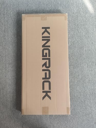 KINGRACK 2 Step Ladder with Handrail, Non-Slip Household Ladder with Folding Safety, Aluminium Folding Step Stool, Maximum Load 150 kg, Black