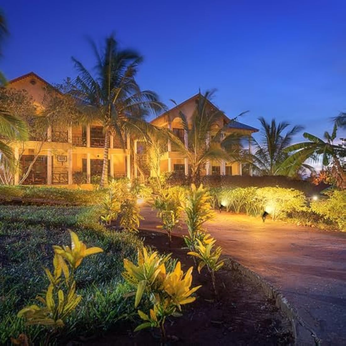 Wondlumi 4X Garden Spike Lights, Upgraded GU10 Spot Light Mains Powered 240V Landscape Spotlights IP65 Waterproof Outdoor Garden Uplights for Pathway Yard Patio, No Bulbs