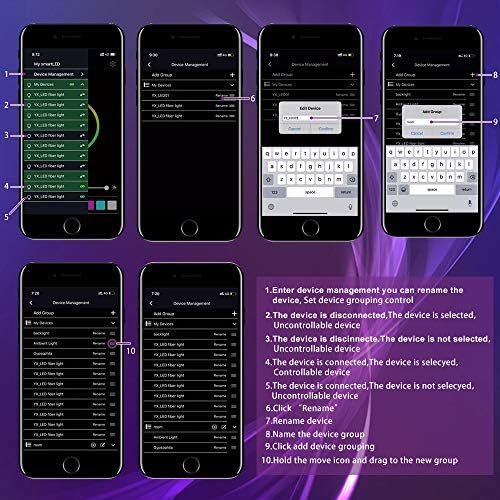 Kingmaled Car Home 16W Twinkle Music Activated App Fiber Optic Star Ceiling Light Kit, RGBW Light Engine+Remote+Mixed Fiber Cables 430pcs 9.8ft/3m (0.75+1+1.5mm)