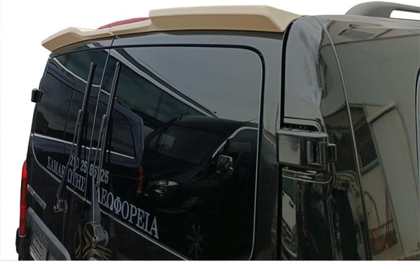 Motordrome Roof spoiler compatible with Mercedes Vito W447 2014- (with 2 barn doors) (PUR-IHS)