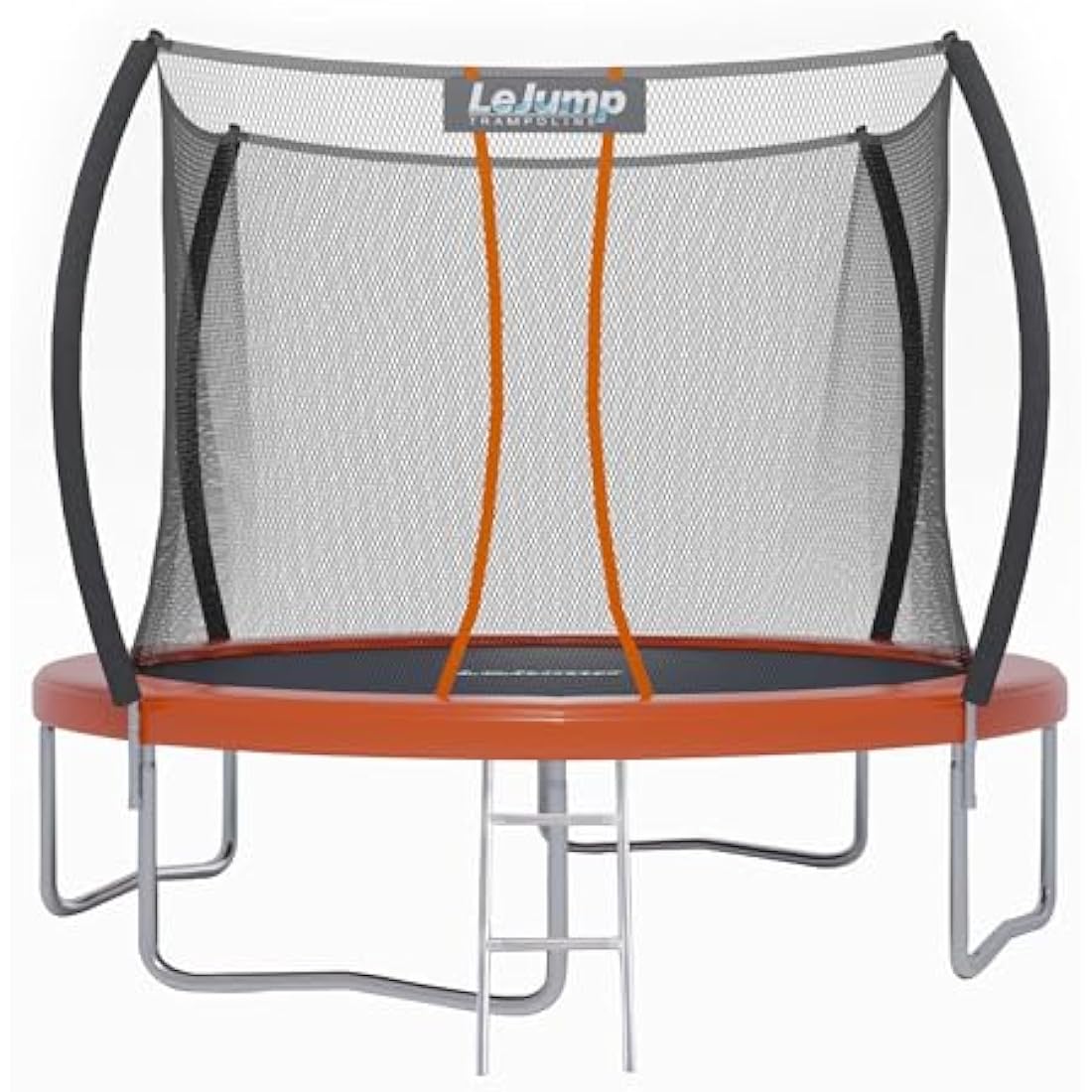 LeJump Trampoline 7.7FT 10FT/235cm 305cm Recreational Big Trampoline with Enclosure Net and Ladder, ASTM Approved Outdoor Bounce Jump for Kids