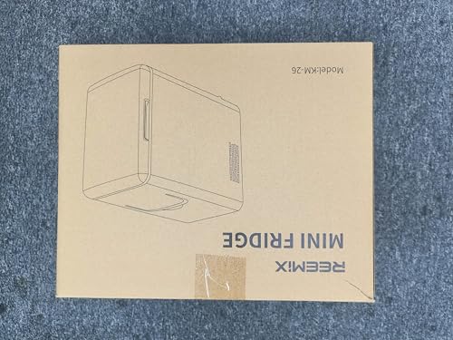 Mini Fridge 4 Litre, 6 Can Portable AC+DC Power Cooler & Warmer, Portable Small Fridge for Bedrooms, Cars, Offices; Skincare, Makeup, Cosmetics, Food (Pearlescent White, 4L)