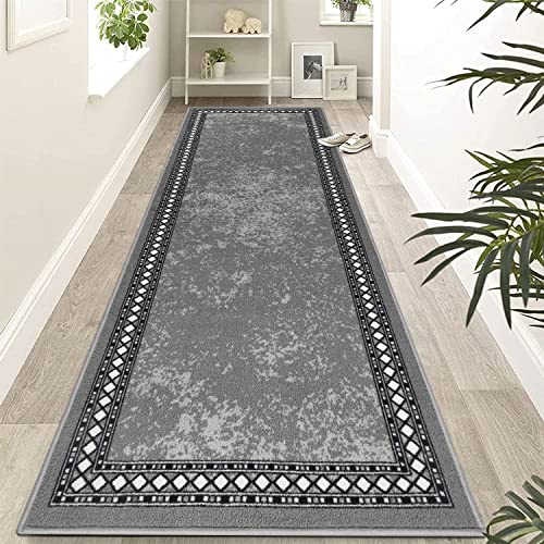 Homcomodar Runner Rug for Entryway 65x240cm Extra Long Hallway Runners Non Slip Washable Floor Carpet Runners for Hallways Bedroom Laundry Room