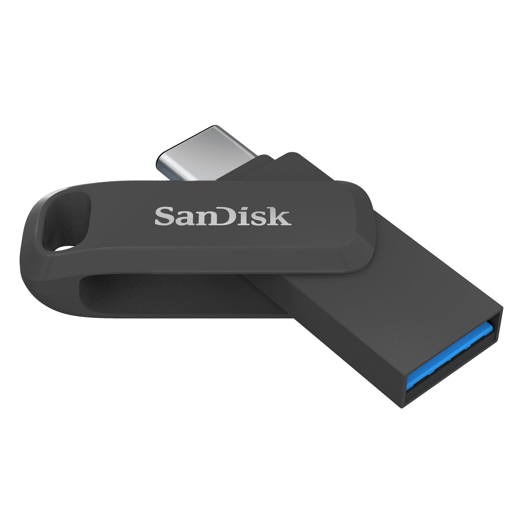SanDisk Ultra Dual Drive USB flash drive 128 GB USB Type-A/USB Type-C 3.2 Gen 1 (3.1 Gen 1) Black, Silver