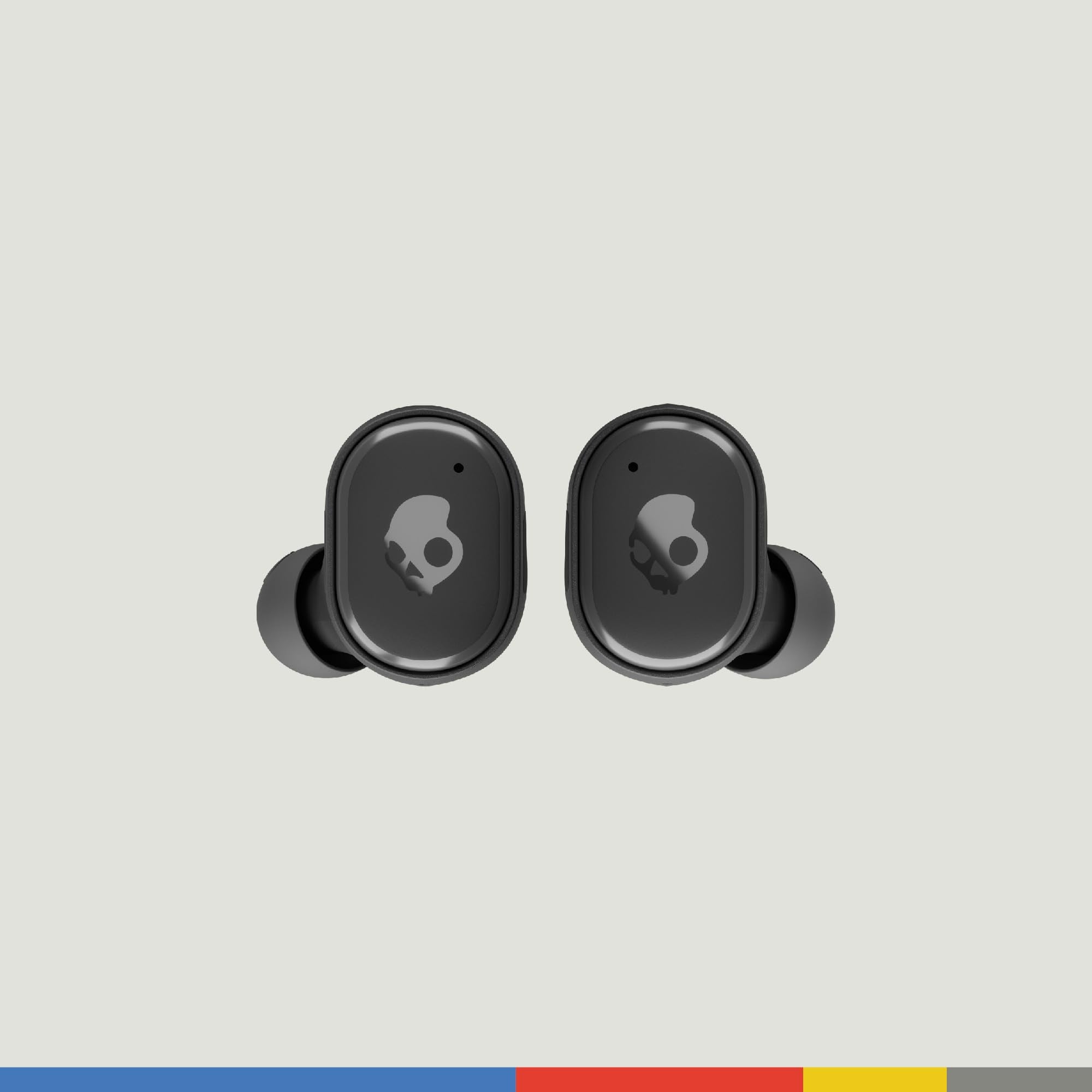 Skullcandy Grind In-Ear Wireless Earbuds, 40 Hr Battery, Skull-iQ, Alexa Enabled, Microphone, Works with iPhone Android and Bluetooth Devices - True Black