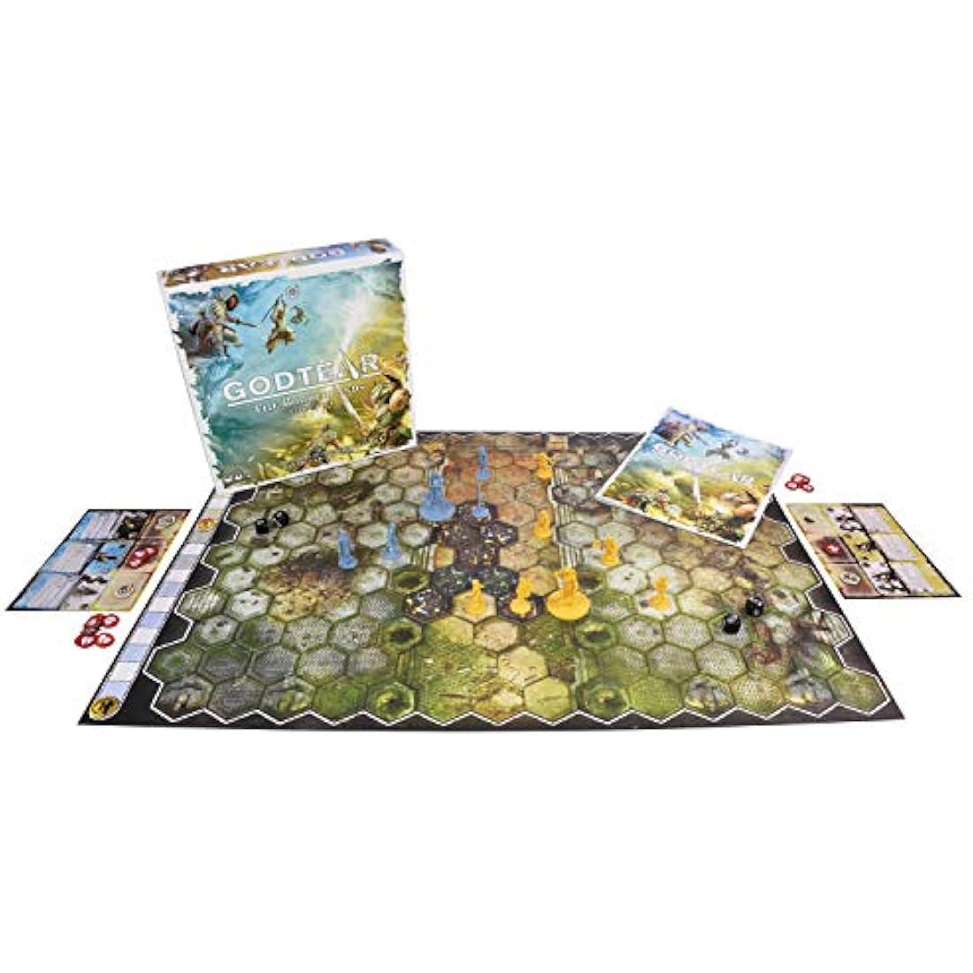 Godtear: The Borderlands Starter Set Board Game with 12 Detailed Miniatures, Tabletop Combat Game (2 Players)