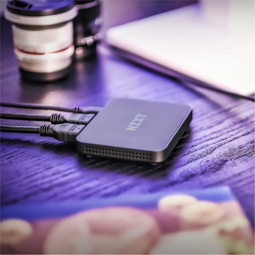NZXT Signal HD60 Full HD USB Capture Card - ST-EESC1-WW - HD60 (1080p) - Live Streaming and Gaming - Zero-Lag Passthrough - Open Compatibility