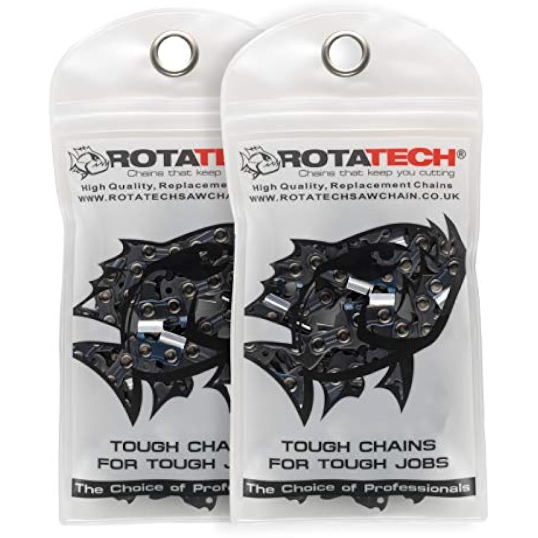 2 X 12 30 cm Rotatech Chainsaw Chains. 3/8" LP Pitch, .043" Gauge, 44 DL Drive Links. Compatible with Stihl MS170, MS171, MS192, MS192T, MSE140, MSE170