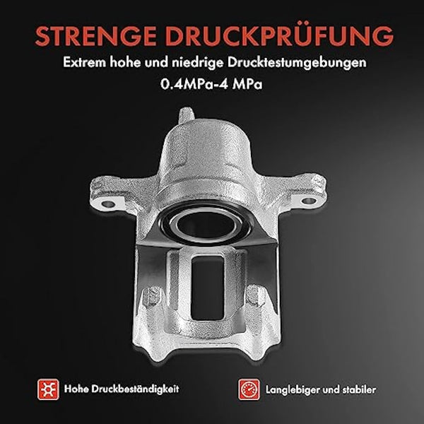 Frankberg Brake Caliper Disc Brake Rear Right Cast Aluminium Compatible with 1 Series E81 116d-120i 1 Series E87 116d-120i 3 Series E90 316d-320i 3 Series Coupe E92 316i Replace# 34216776378