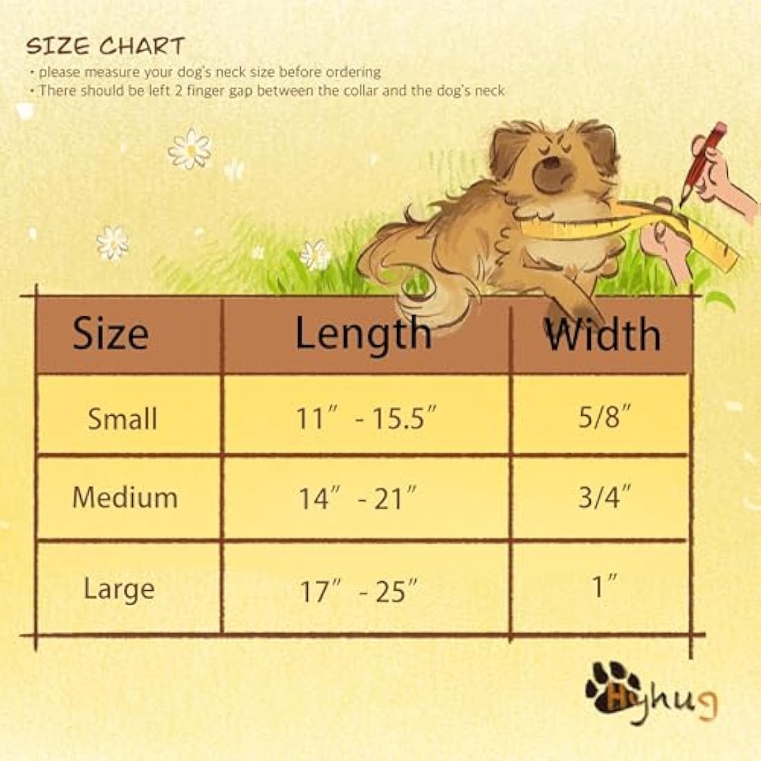 Hyhug Pets Solid Color Martingale Nylon Dog Collar, Heavy Duty Anti-Escape Large Dogs Collar.(Large,Lime Green)