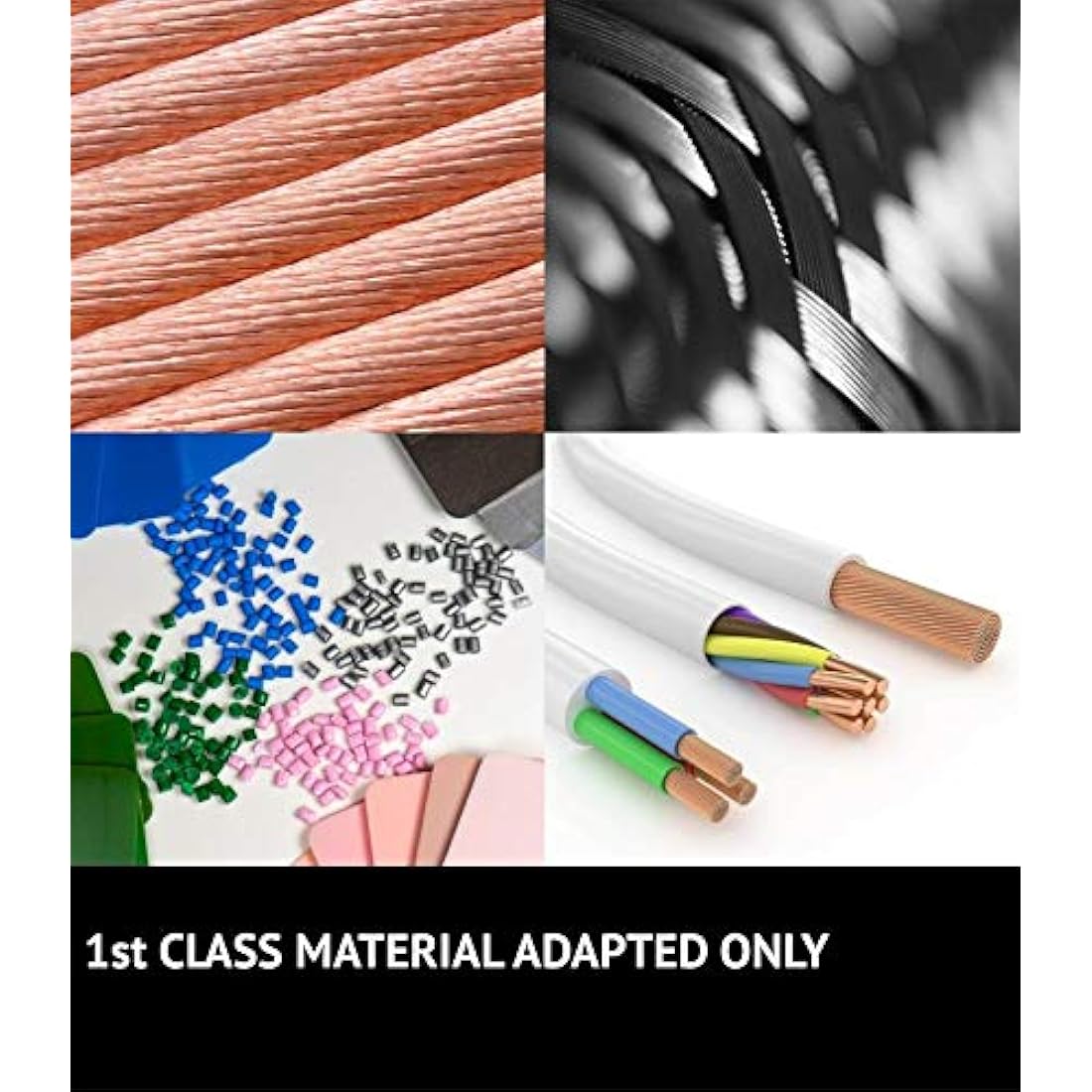 JAVEX Robotic Mower Boundary Wire Cable- Tinned Copper, Heavy Duty Universal for Gardena, Husqvarvna, Worx & Other Lawn Auto-Mower Brands Installation Kit [3.4mm, 24strand x 0.25mm] Green, 305M/1000FT